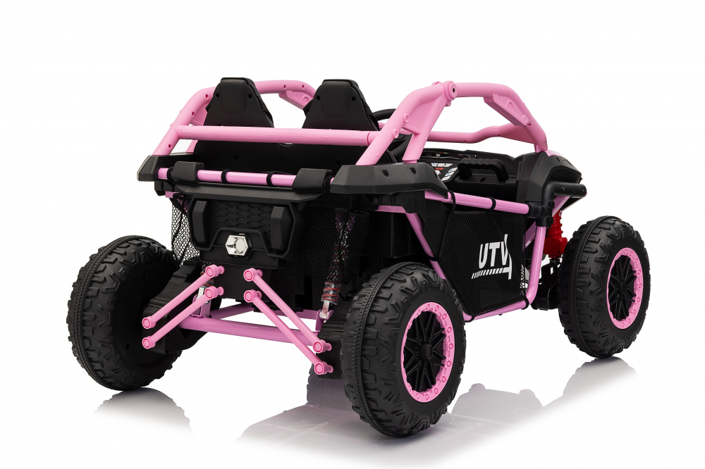 UTV electric pentru copii Kinderauto Dune-Buggy SPORT, 2 locuri, 800W, roz [7]