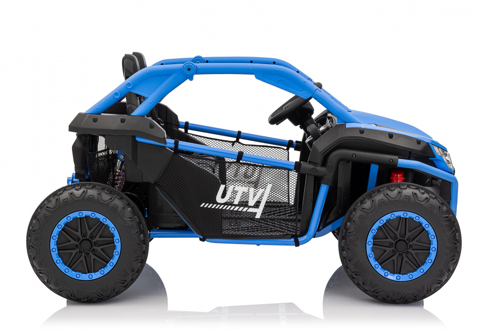 UTV electric copii, Kinderauto Dune-Buggy SPORT, 2 scaune individuale, putere 800W, 24V, echipat premium, albastru [24]