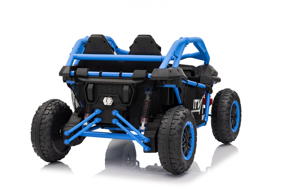 UTV electric copii, Kinderauto Dune-Buggy SPORT, 2 scaune individuale, putere 800W, 24V, echipat premium, albastru [23]