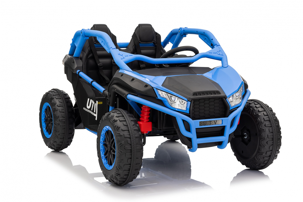 UTV electric copii, Kinderauto Dune-Buggy SPORT, 2 scaune individuale, putere 800W, 24V, echipat premium, albastru [25]