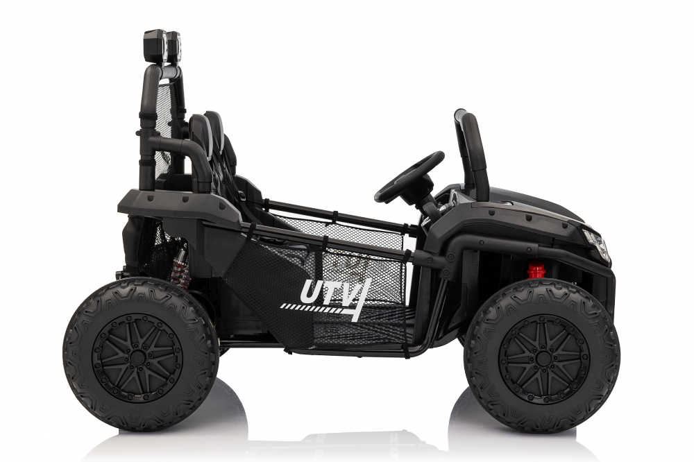 UTV electric pentru copii cu 2 locuri, Kinderauto Dune-Buggy, negru [8]