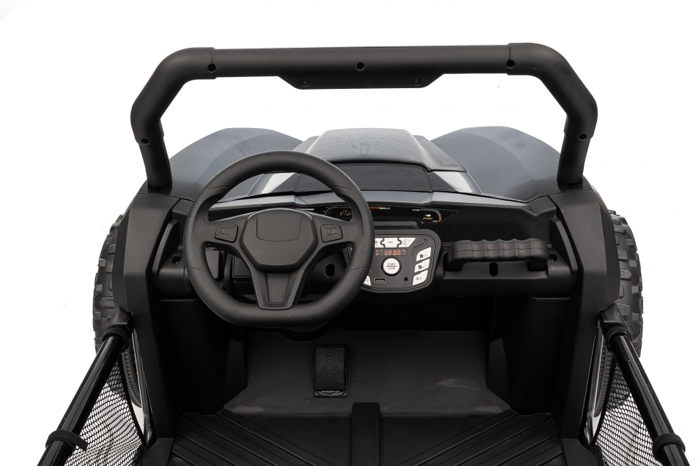 UTV electric pentru copii cu 2 locuri, Kinderauto Dune-Buggy, negru [15]