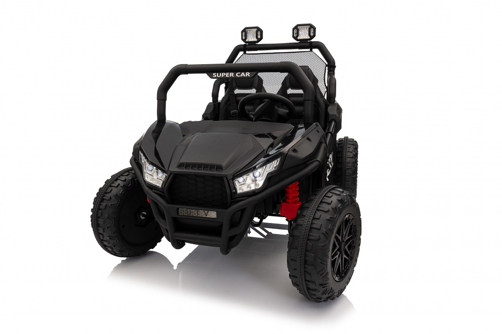UTV electric pentru copii cu 2 locuri, Kinderauto Dune-Buggy, negru [11]