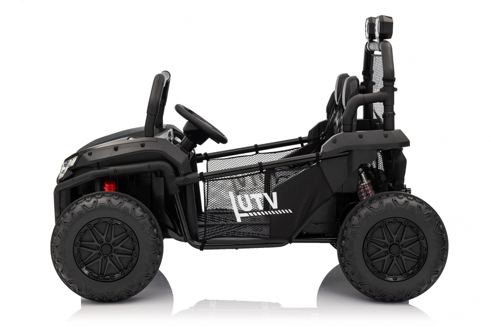 UTV electric pentru copii cu 2 locuri, Kinderauto Dune-Buggy, negru [4]