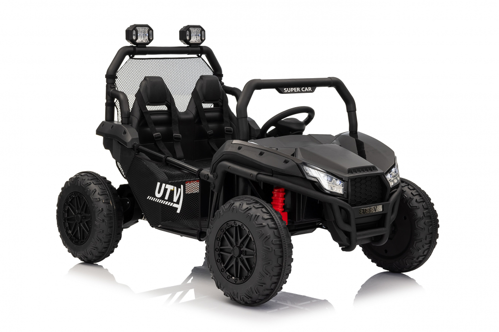UTV electric pentru copii cu 2 locuri, Kinderauto Dune-Buggy, negru [9]