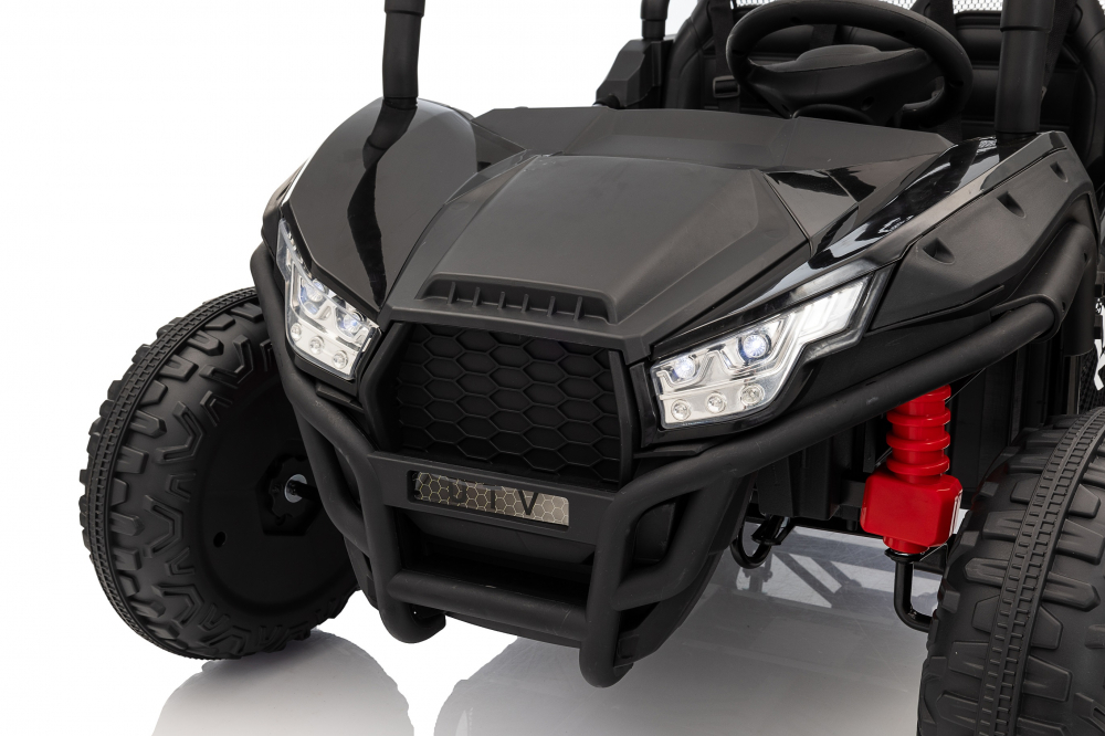 UTV electric pentru copii cu 2 locuri, Kinderauto Dune-Buggy, negru [12]