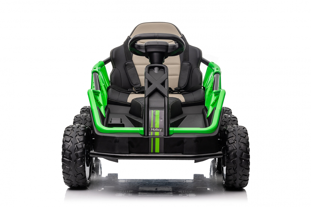 UTV electric pentru 2 copii Kinderauto MoonRider 6x6 180W 24V premium, verde [16]