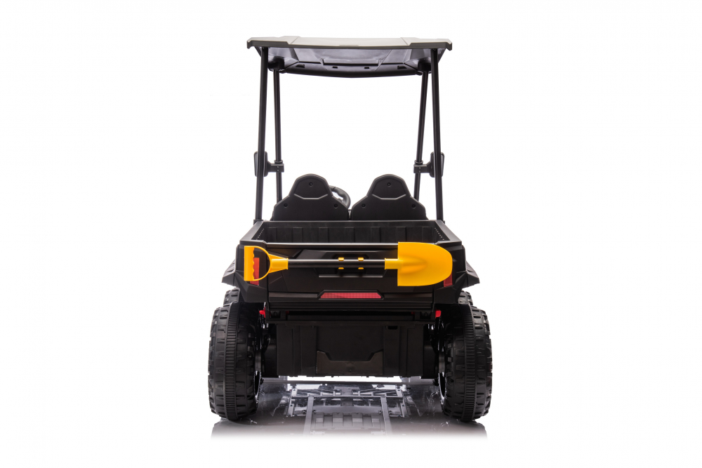 UTV electric pentru 2 copii, Kinderauto Gladiator, putere 180W, 12V, echpare PREMIUM, bluetooth, negru [4]