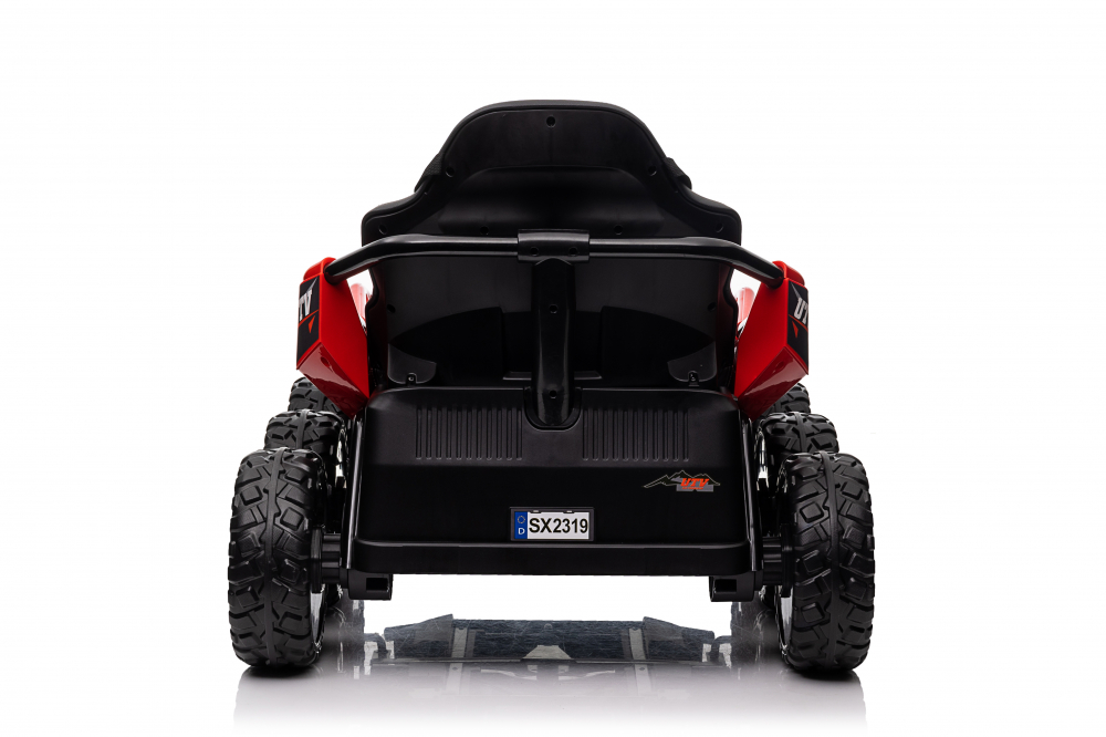 UTV electric pentru 2 copii Kinderauto MoonRider 6x6 180W 24V premium, rosu [5]