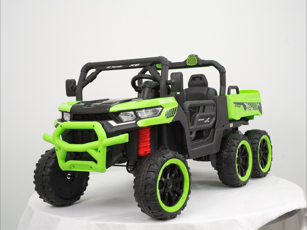 UTV electric pentru 2 copii Kinderauto X-Force 300W 24V premium, culoare verde [3]
