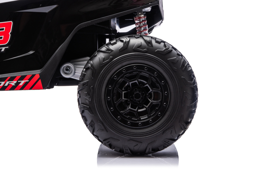 UTV electric pentru 2 copii Kinderauto Vector Dune-Buggy 220W 12V, premium Negru [13]