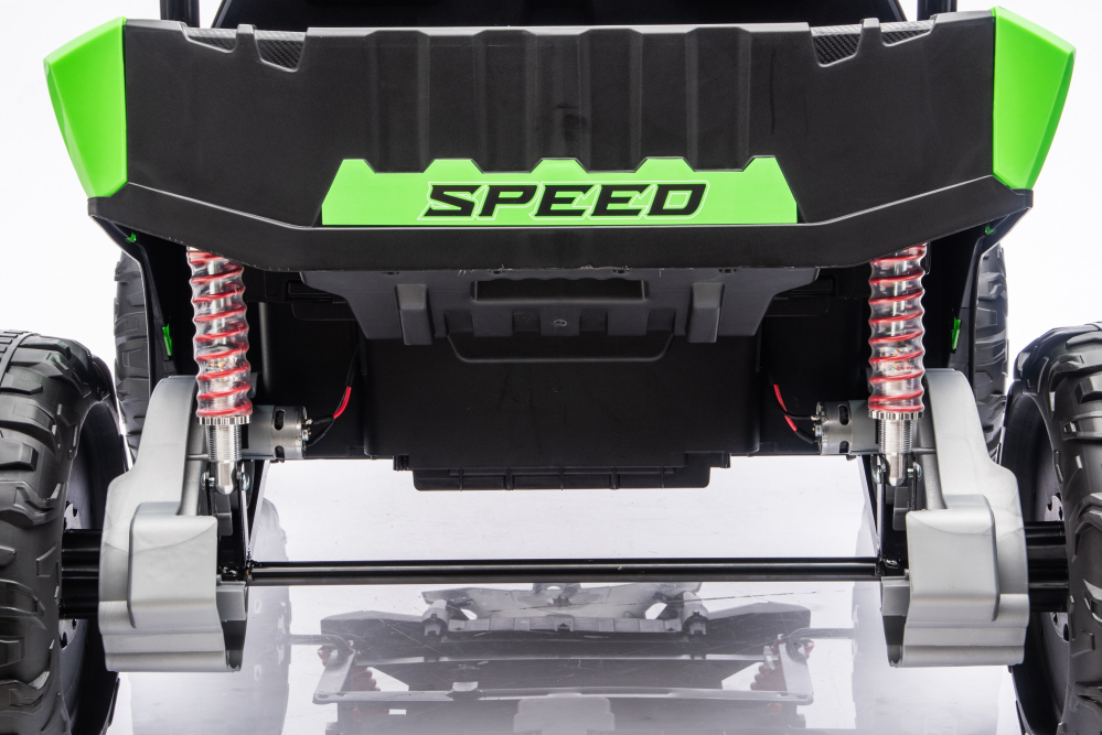 UTV electric pentru 2 copii Kinderauto Vector Dune-Buggy 220W 12V, premium Verde [15]