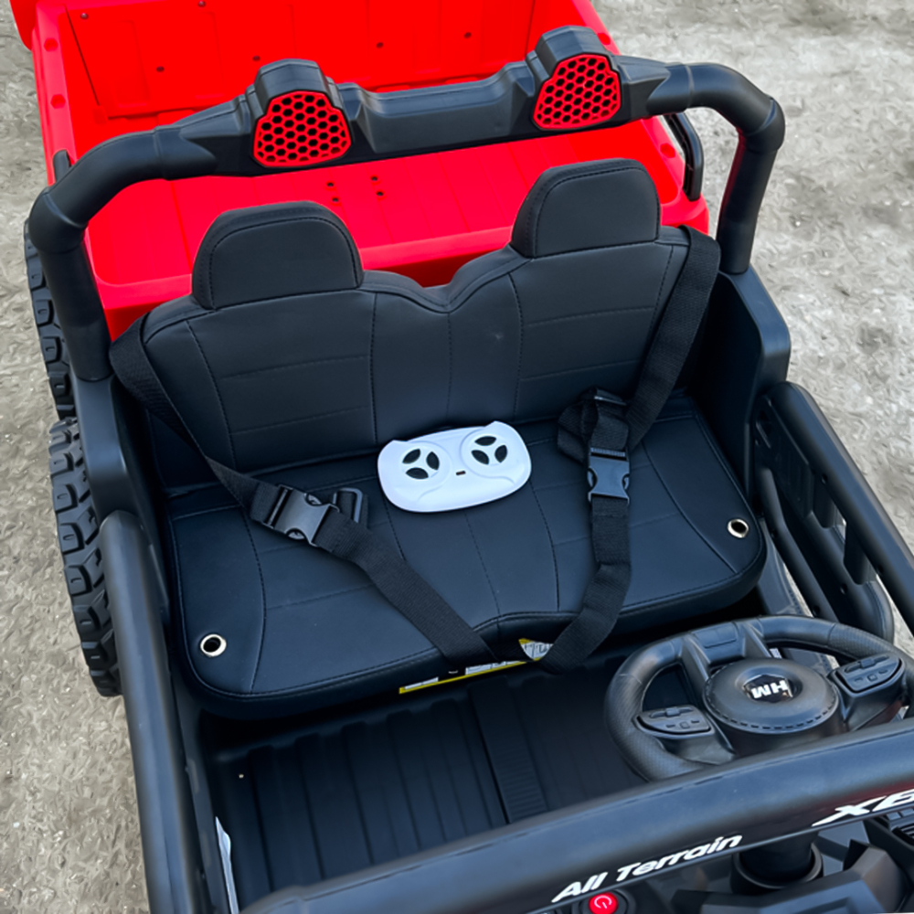 UTV electric pentru 2 copii Kinderauto X-Force 300W 24V premium, culoare rosie [14]