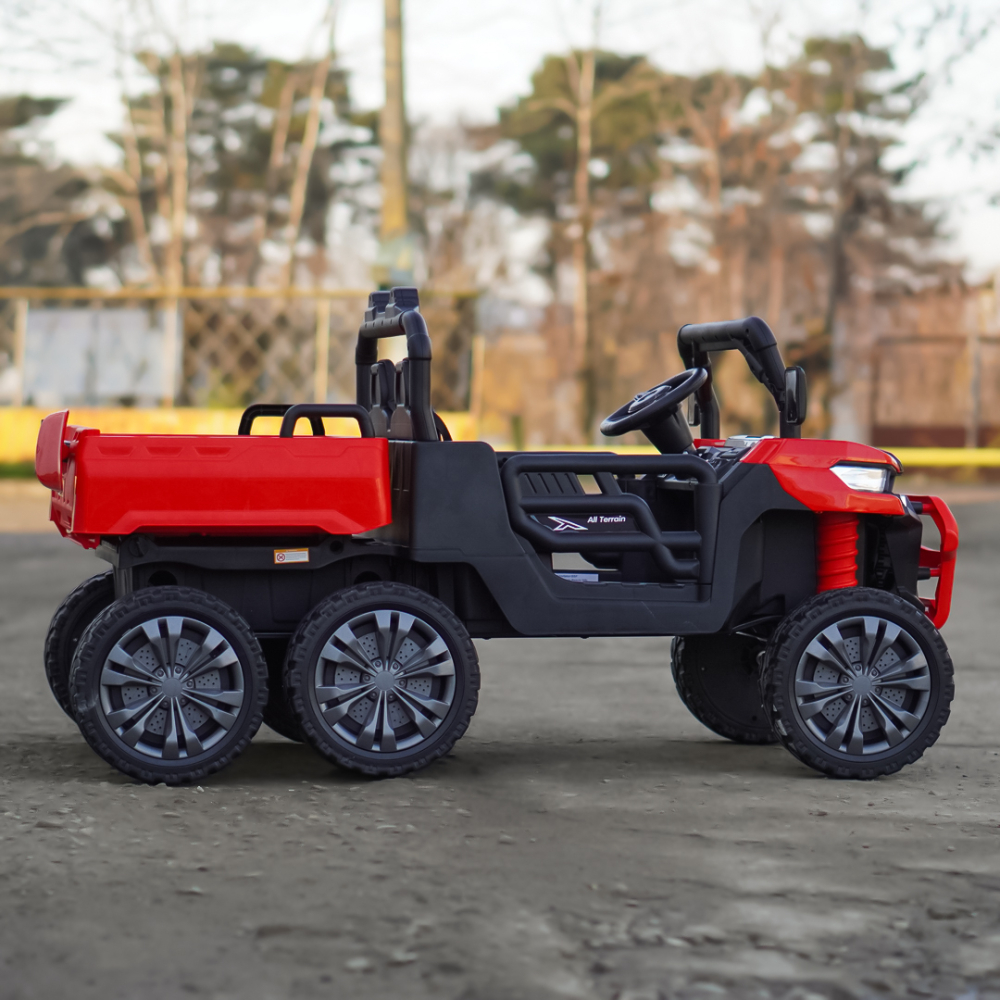 UTV electric pentru 2 copii Kinderauto X-Force 300W 24V premium, culoare rosie [12]