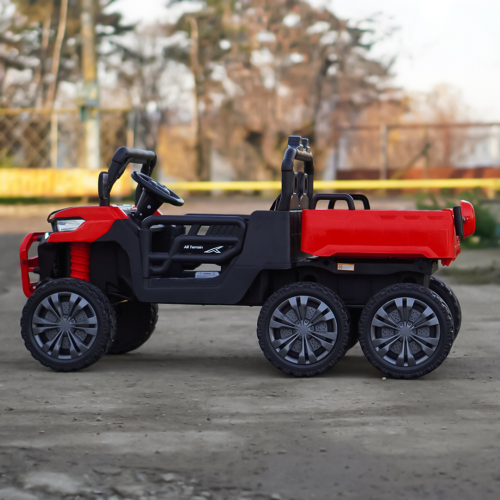 UTV electric pentru 2 copii Kinderauto X-Force 300W 24V premium, culoare rosie [7]