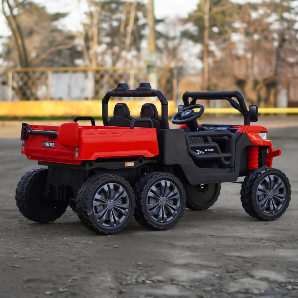 UTV electric pentru 2 copii Kinderauto X-Force 300W 24V premium, culoare rosie [11]