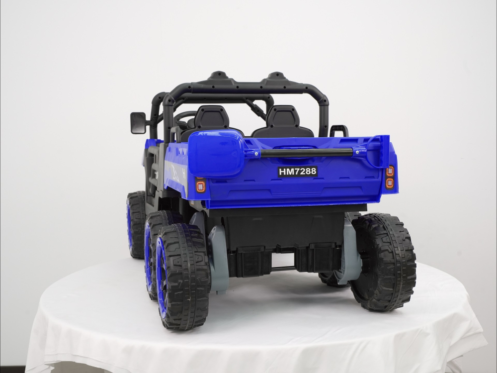 UTV electric pentru 2 copii Kinderauto X-Force 300W 24V premium, culoare albastru [5]