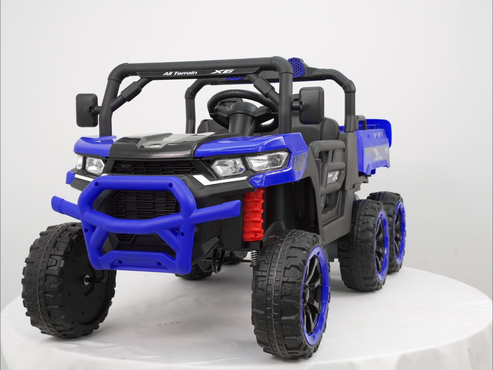 UTV electric pentru 2 copii Kinderauto X-Force 300W 24V premium, culoare albastru [3]