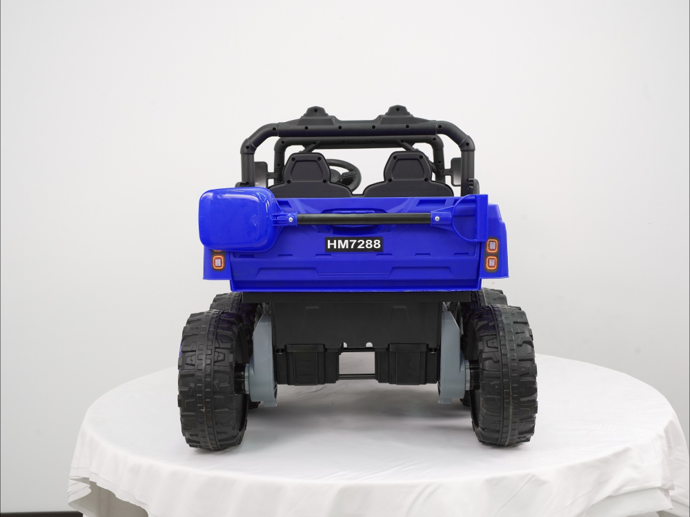 UTV electric pentru 2 copii Kinderauto X-Force 300W 24V premium, culoare albastru [6]