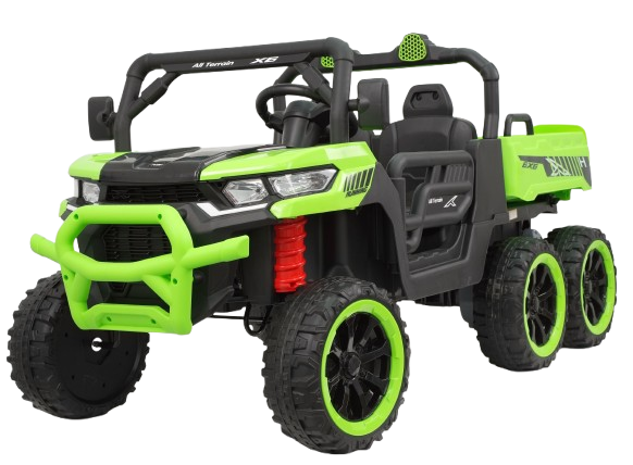 UTV electric pentru 2 copii Kinderauto X-Force 300W 24V premium, culoare verde [1]