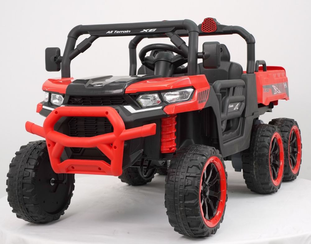 UTV electric pentru 2 copii Kinderauto X-Force 300W 24V premium, culoare rosie [5]