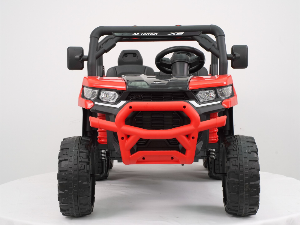 UTV electric pentru 2 copii Kinderauto X-Force 300W 24V premium, culoare rosie [2]