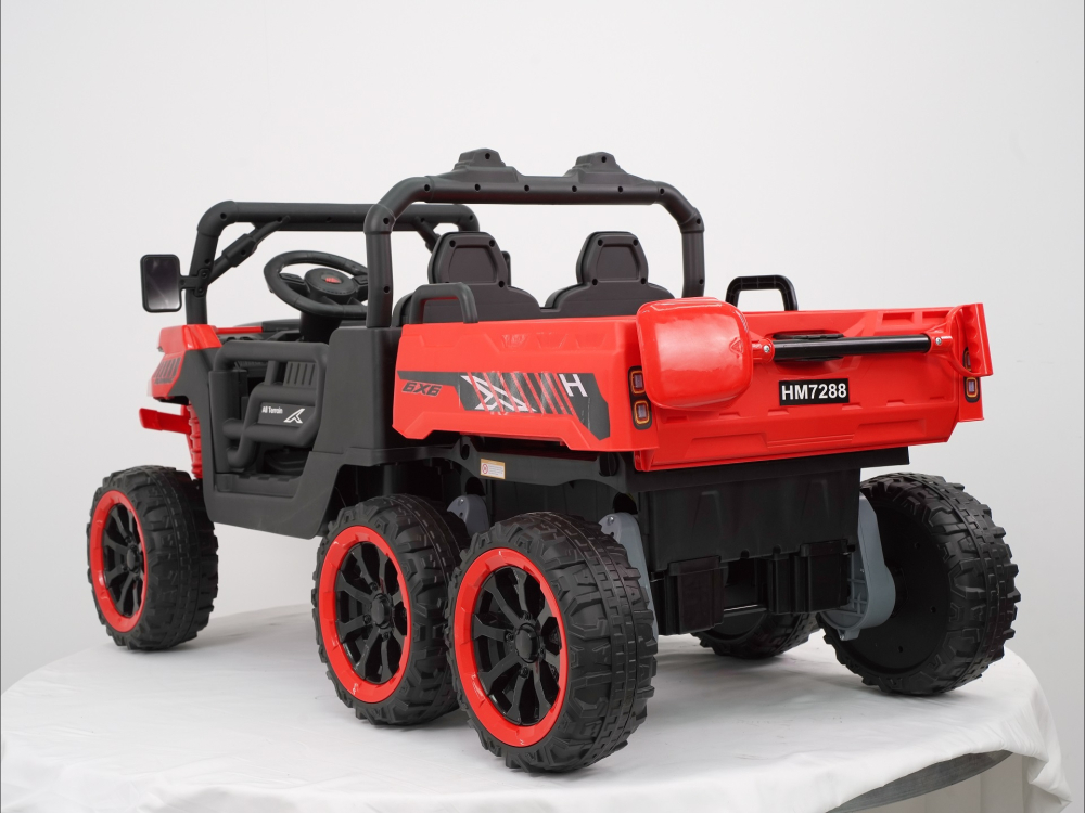 UTV electric pentru 2 copii Kinderauto X-Force 300W 24V premium, culoare rosie [6]