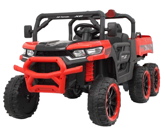 UTV electric pentru 2 copii Kinderauto X-Force 300W 24V premium, culoare rosie [1]