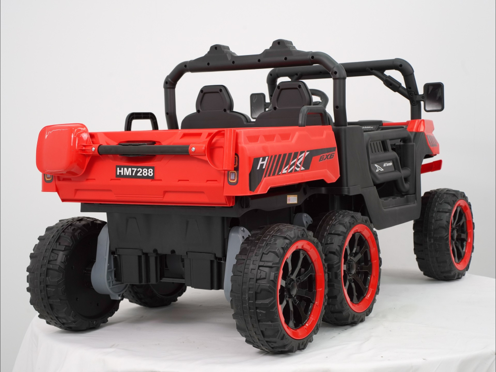 UTV electric pentru 2 copii Kinderauto X-Force 300W 24V premium, culoare rosie [8]