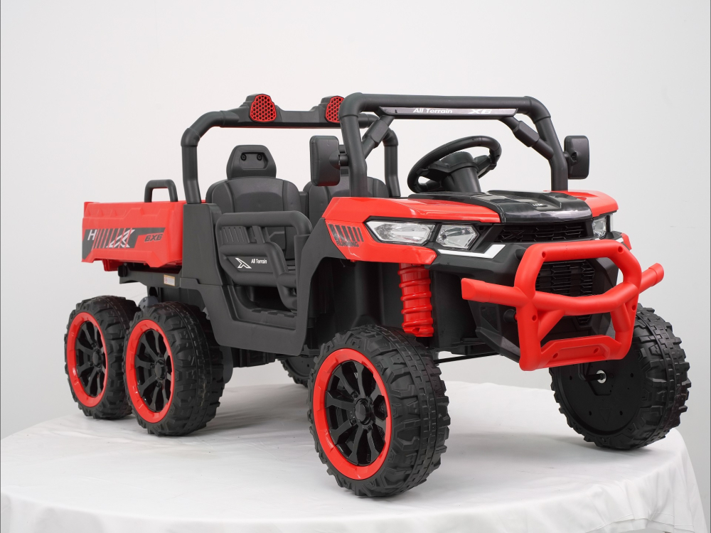 UTV electric pentru 2 copii Kinderauto X-Force 300W 24V premium, culoare rosie [3]