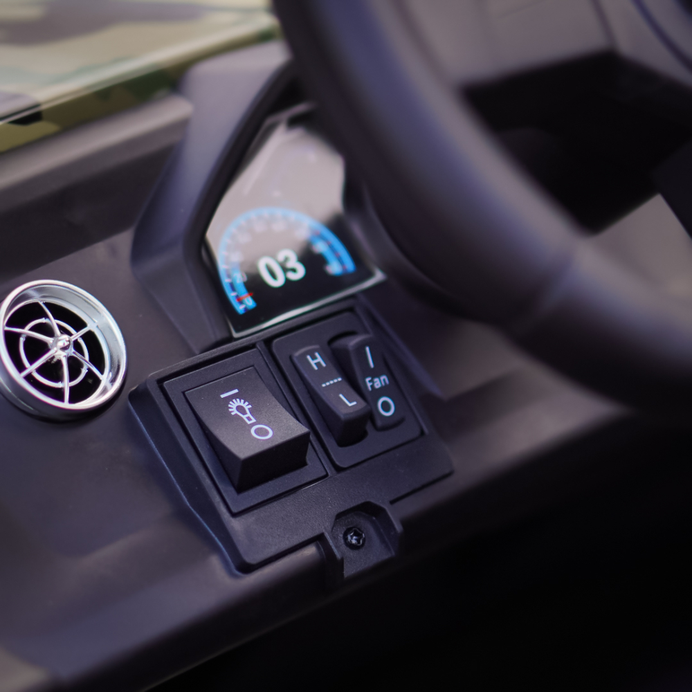 UTV electric pentru copii BJX1928, 400W, 24V, camuflaj print [12]