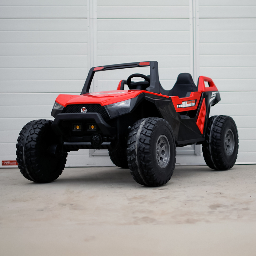 UTV electric pentru copii BJX1928, 500W, 24V, rosu [3]