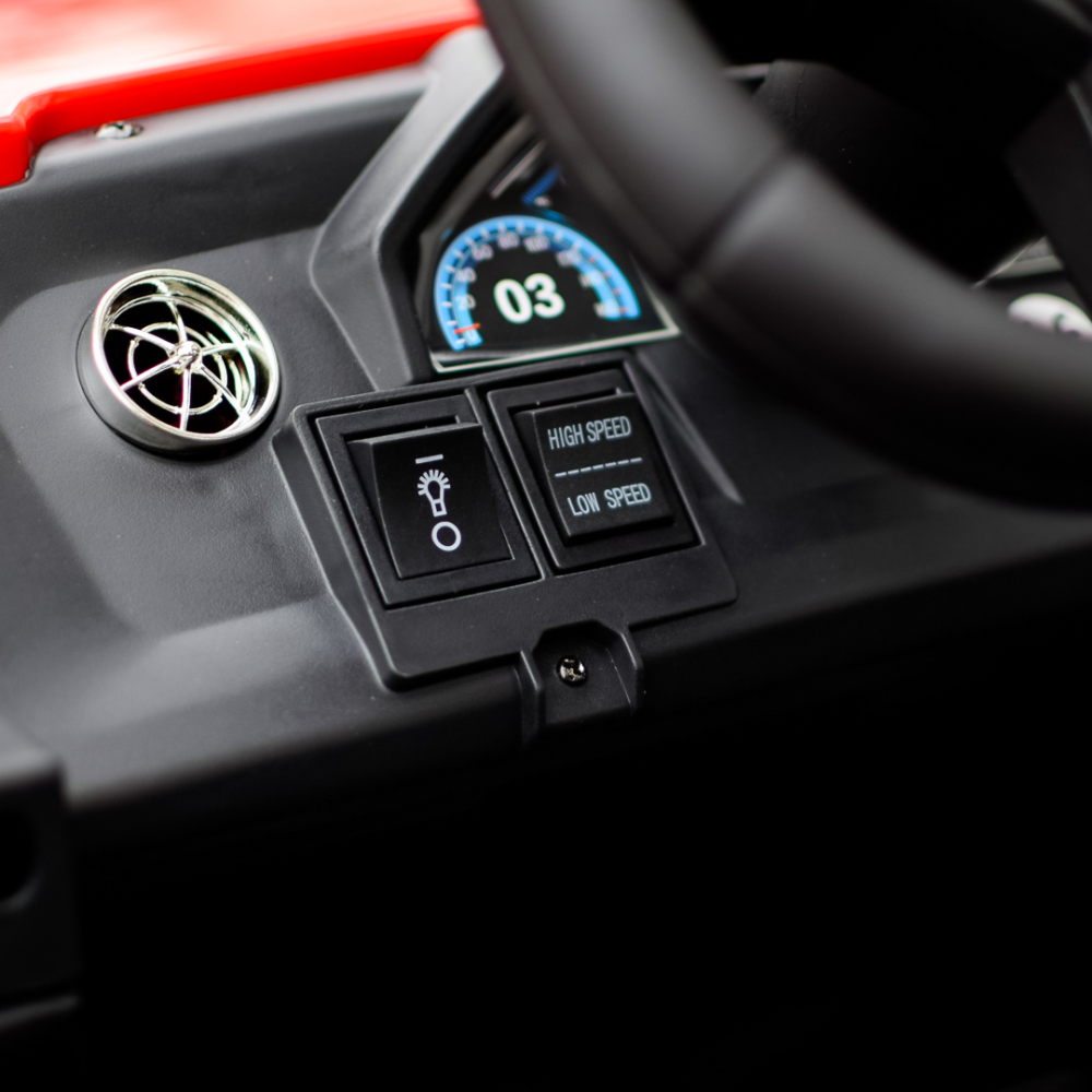 UTV electric pentru copii BJX1928, 500W, 24V, rosu [10]