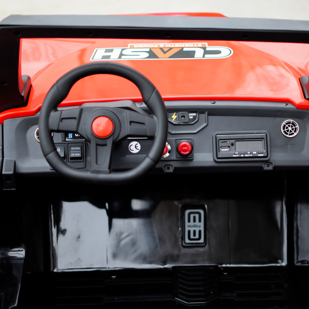 UTV electric pentru copii BJX1928, 500W, 24V, rosu [9]