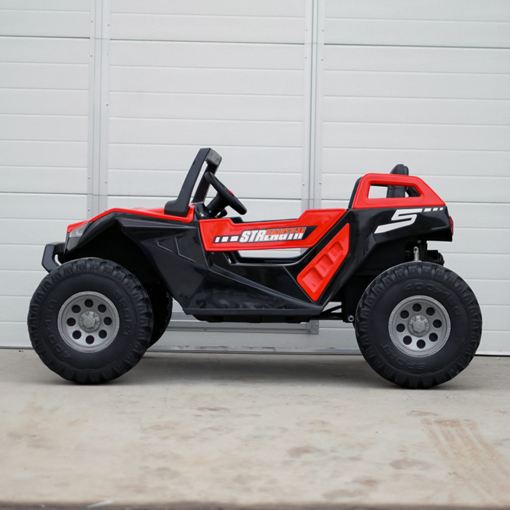 UTV electric pentru copii BJX1928, 500W, 24V, rosu [5]