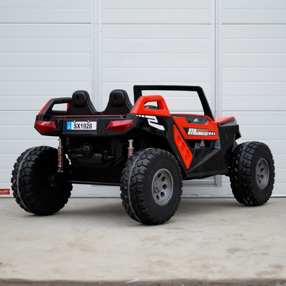 UTV electric pentru copii BJX1928, 500W, 24V, rosu [8]