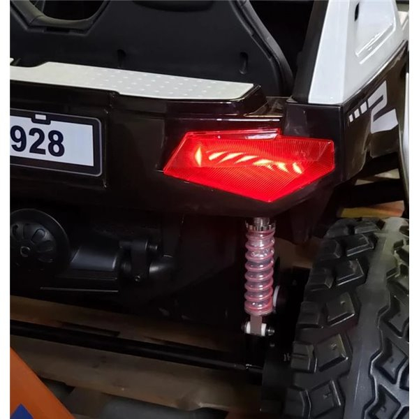 UTV electric pentru copii BJX1928, 500W, 24V, alb [13]