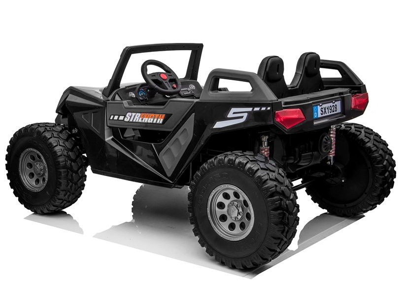 UTV electric pentru copii BJX1928, 500W, 24V, neagra [2]