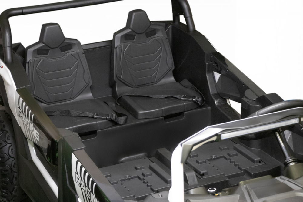 UTV electric pentru 4 copii, Conquerer XXL 600W 24V 14Ah cu roti moi, culoare verde [14]