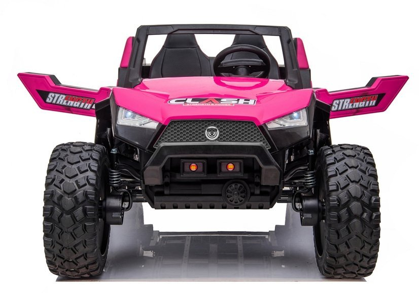 UTV electric pentru copii BJX1928, 400W, 24V, roz [5]