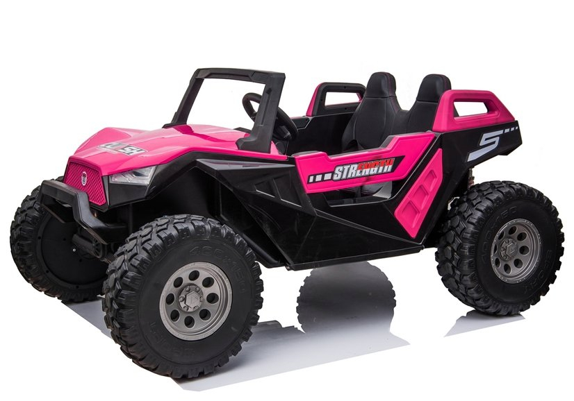 UTV electric pentru copii BJX1928, 400W, 24V, roz [4]