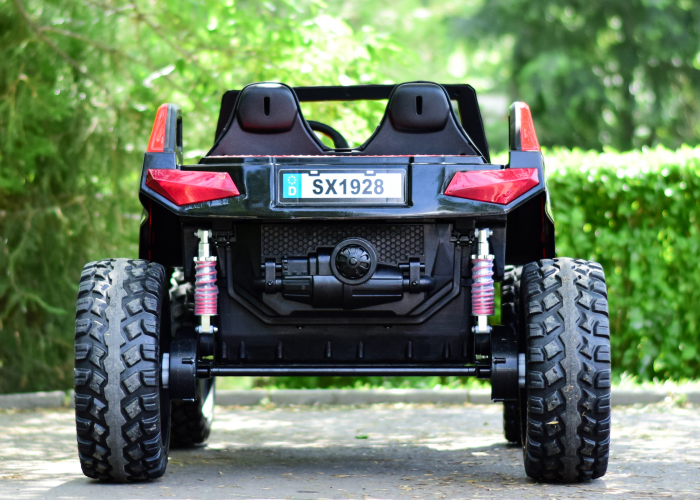 UTV electric pentru copii BJX1928, 400W, 24V, rosu [8]