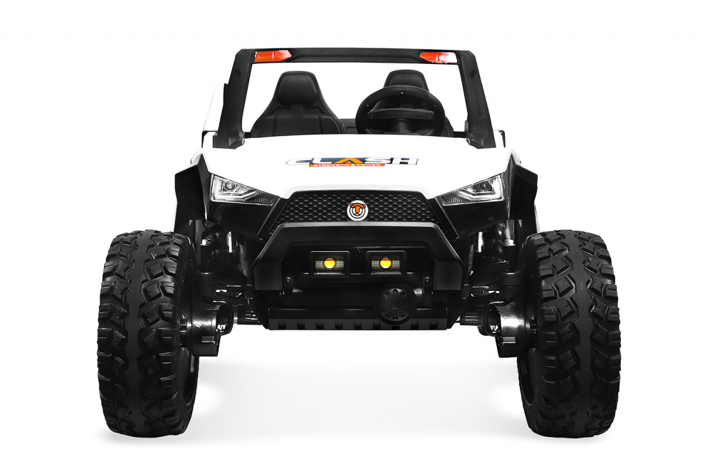 UTV electric pentru copii BJX1928, 400W, 24V, alb [12]