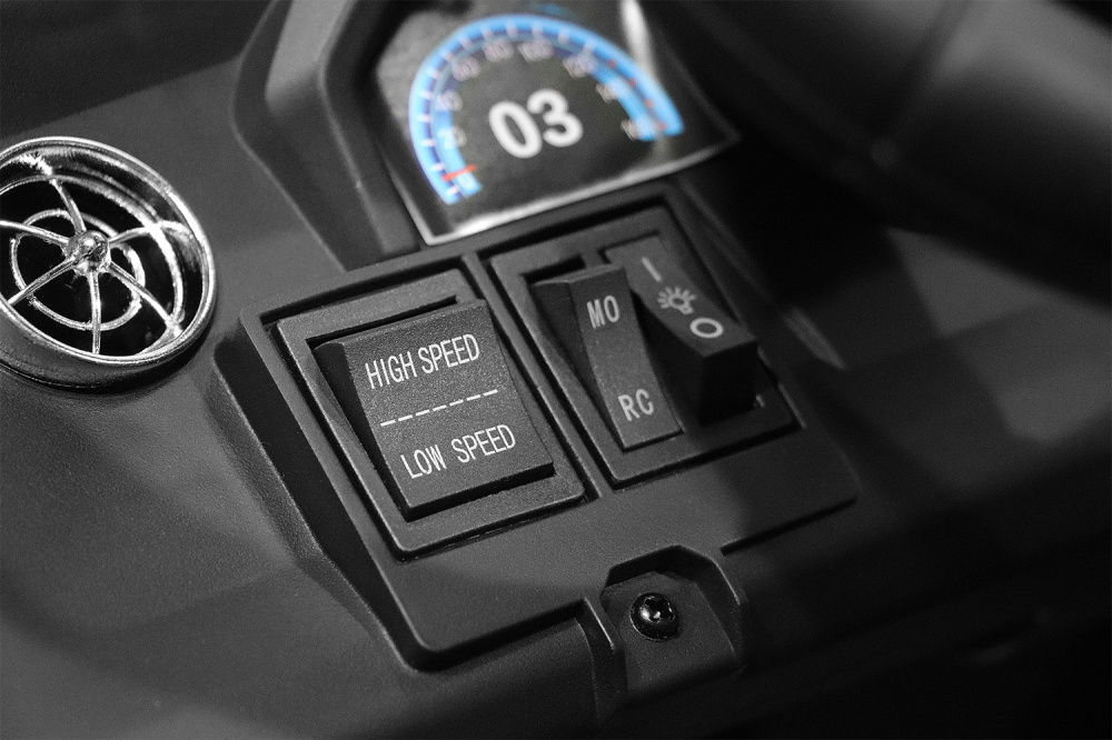 UTV electric pentru copii BJX1928, 400W, 24V, alb [11]