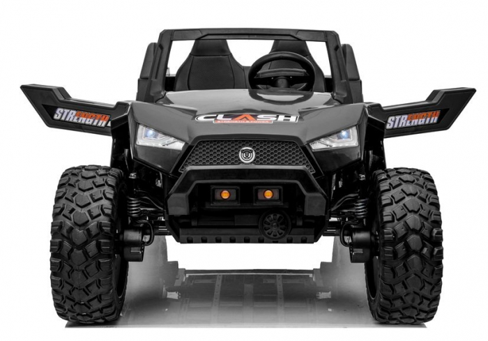UTV electric pentru copii BJX1928, 400W, 24V, negru [6]