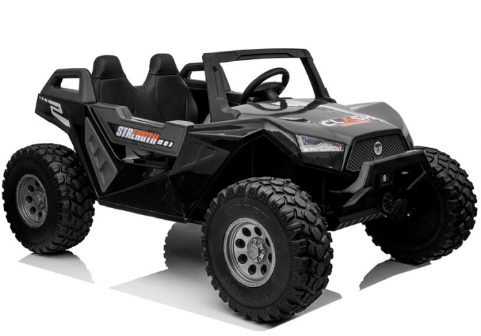 UTV electric pentru copii BJX1928, 400W, 24V, negru [2]