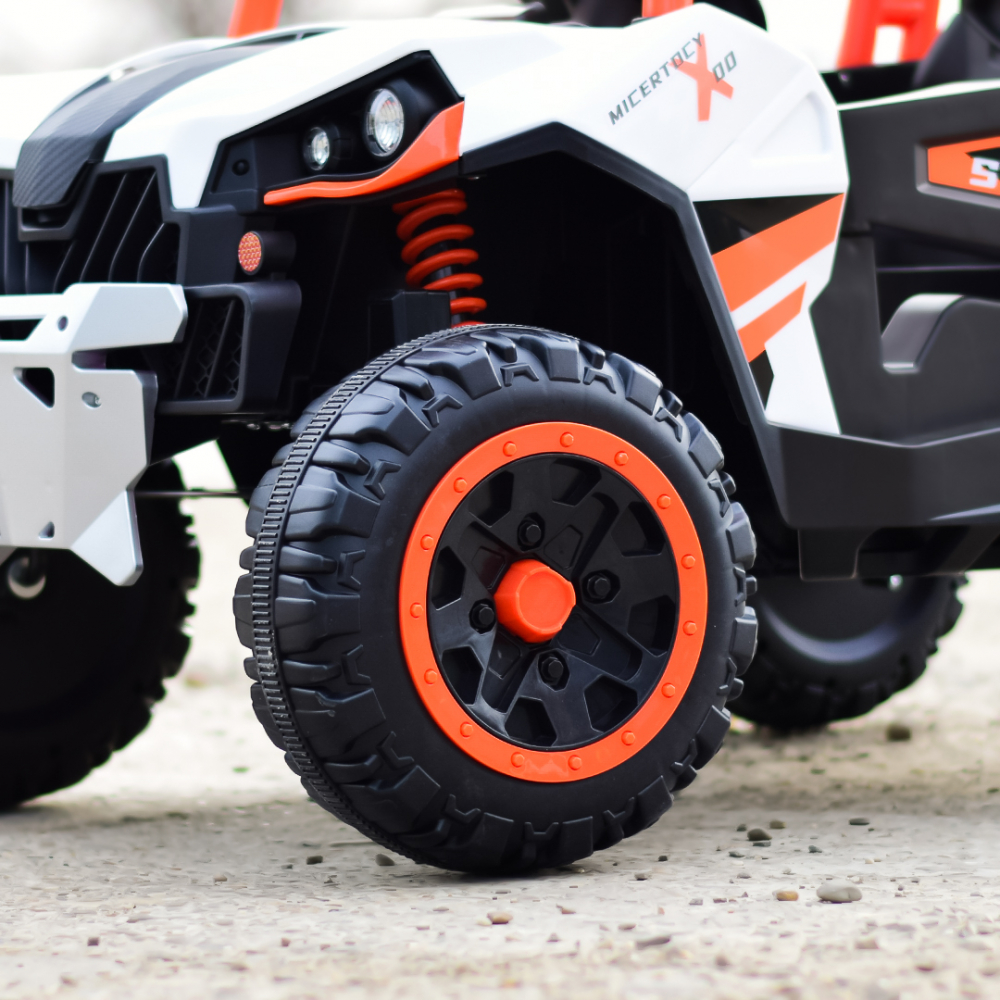 UTV electric pentru copii 2-5 ani, Kinderauto RSR galben [11]
