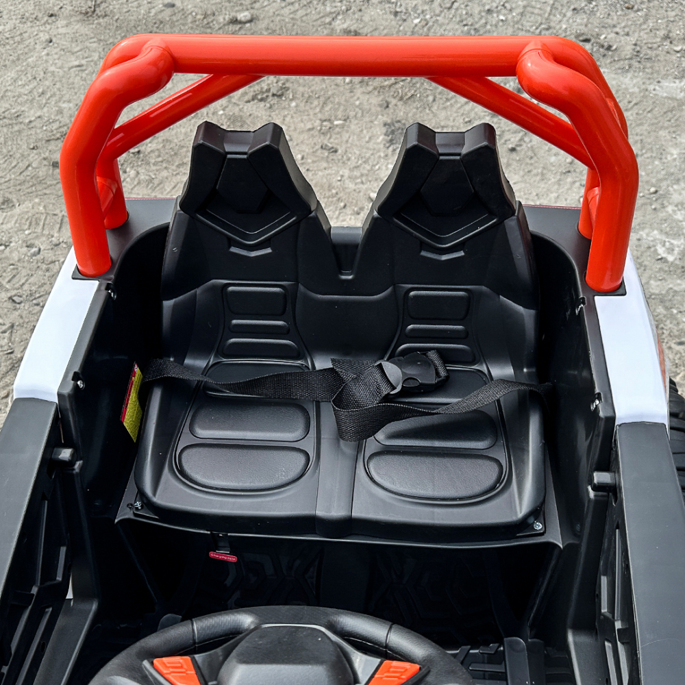 UTV electric pentru copii 2-5 ani, Kinderauto RSR galben [15]