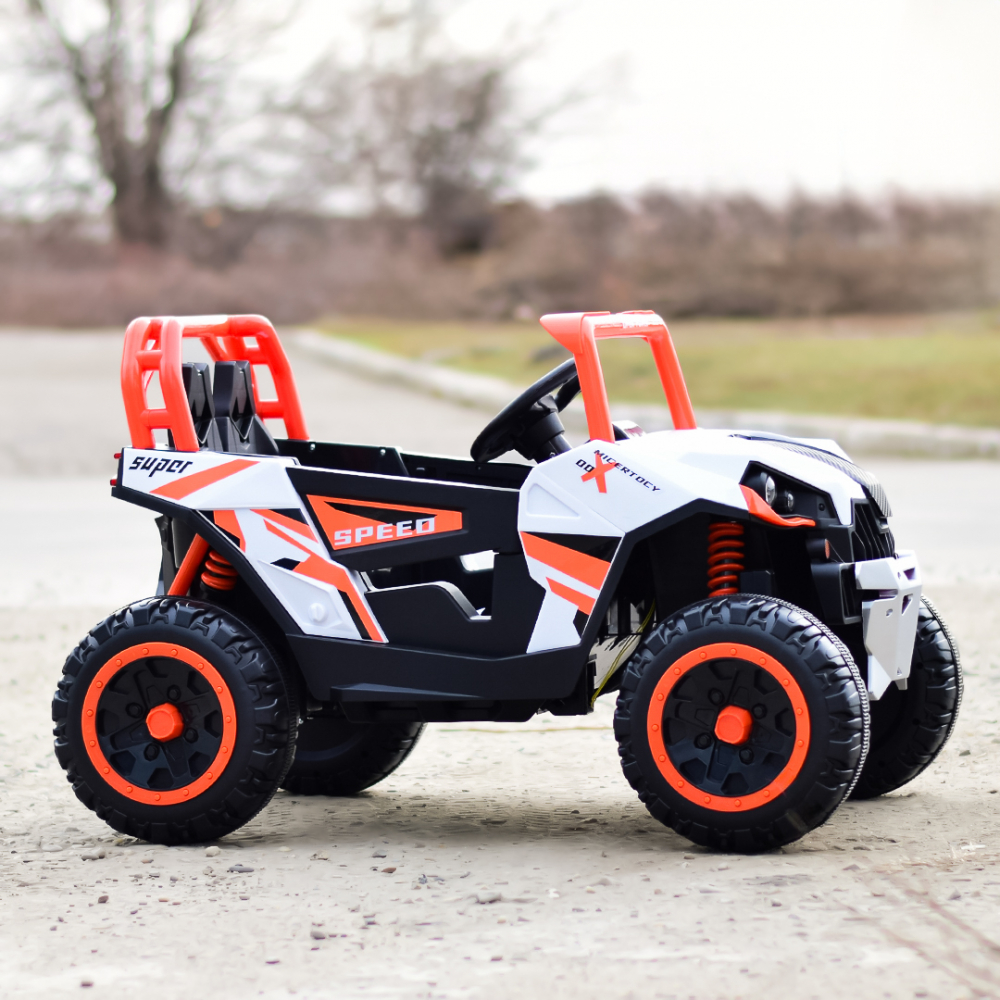 UTV electric pentru copii 2-5 ani, Kinderauto RSR galben [5]