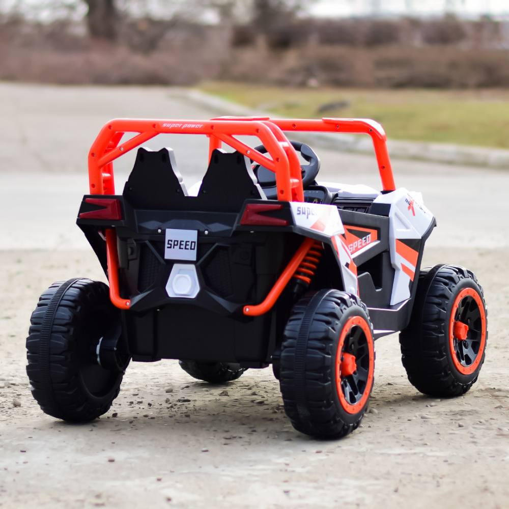 UTV electric pentru copii 2-5 ani, Kinderauto RSR galben [7]